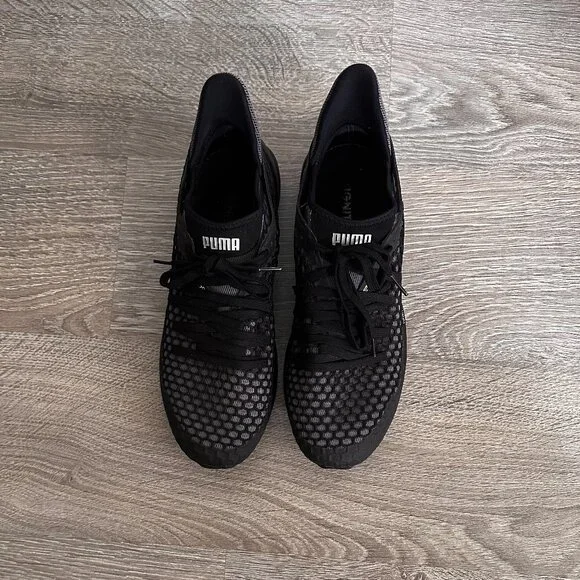 PUMA IGNITE LIMITLESS NETFIT IN BLACK - Picture 3 of 5